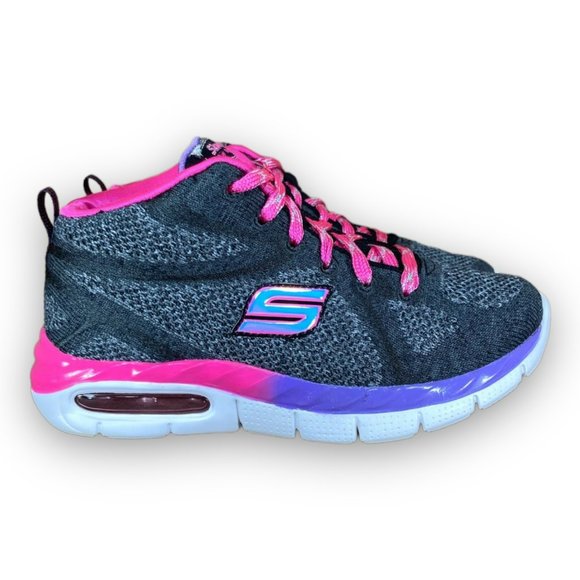 Skechers Air Appeal Sneakers 81711L High Top Memory Foam Multicolor Youth 13 - Picture 1 of 9